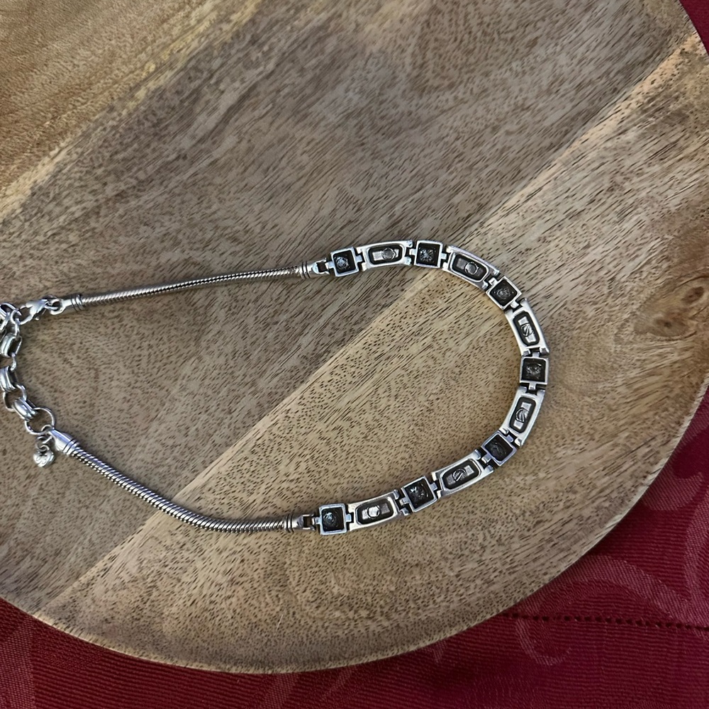 Brighton Tribeca Solid Rectangle Bar Square Link … - image 6